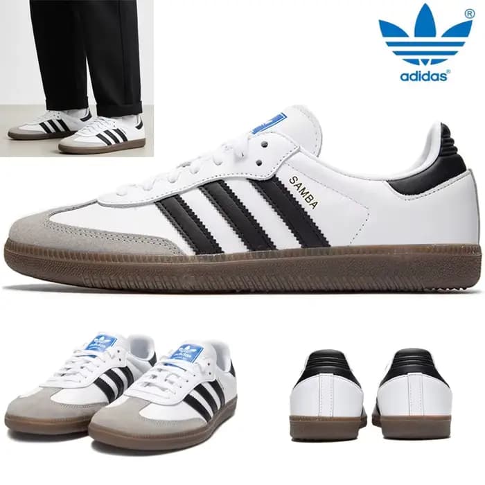 Adidas Samba Original Homme Femme Chaussures OG Low Sneakers