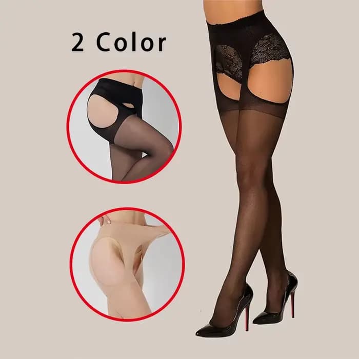 S-XL Sexy jarretelles pure collants femmes été