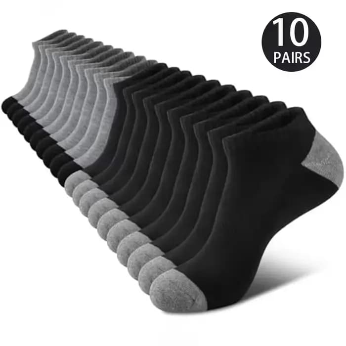 10 paires de chaussettes confortables et respirantes