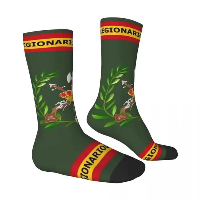 Chaussettes d'hiver unisexes de la Légion espagnole