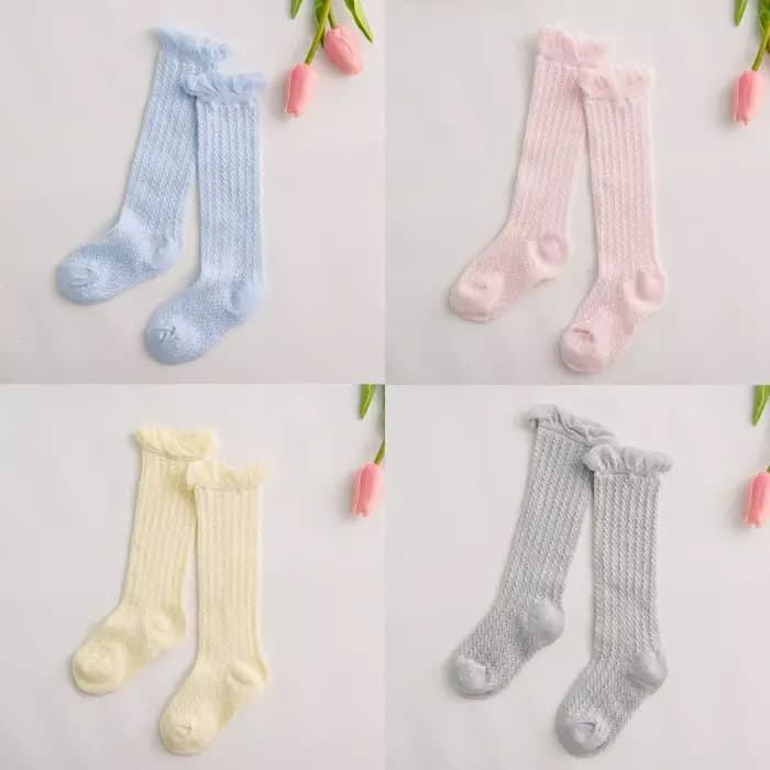 Chaussettes d'été en coton pour bébés filles de 0 à 6 ans