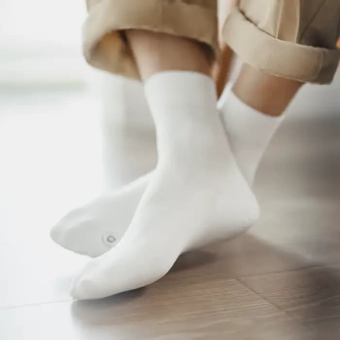 Maden Lot de 3 paires de chaussettes longues d'été
