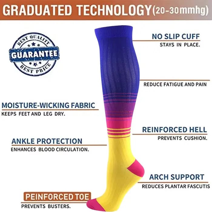 Bas de Compression pour hommes et femmes