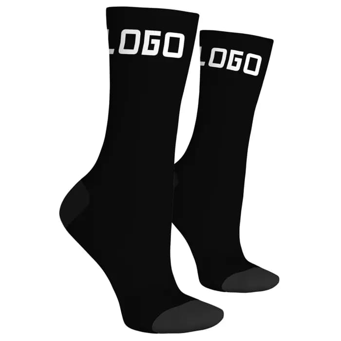 Chaussettes personnalisées avec logo sur mesure pour hommes et femmes