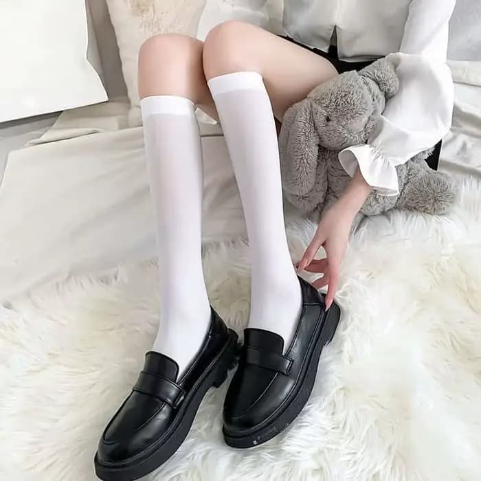 3 paires/lot de chaussettes transparentes en soie pour femmes