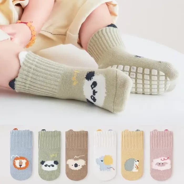 Printemps automne enfants enfants anti-dérapant longues chaussettes dessin animé doux bébé enfant en bas âge maison Trampoline chaussettes garçons filles école chaussettes de sport
