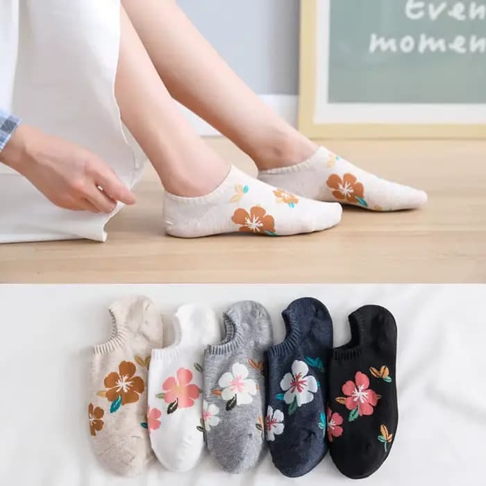Chaussettes invisibles en coton japonais pour femmes