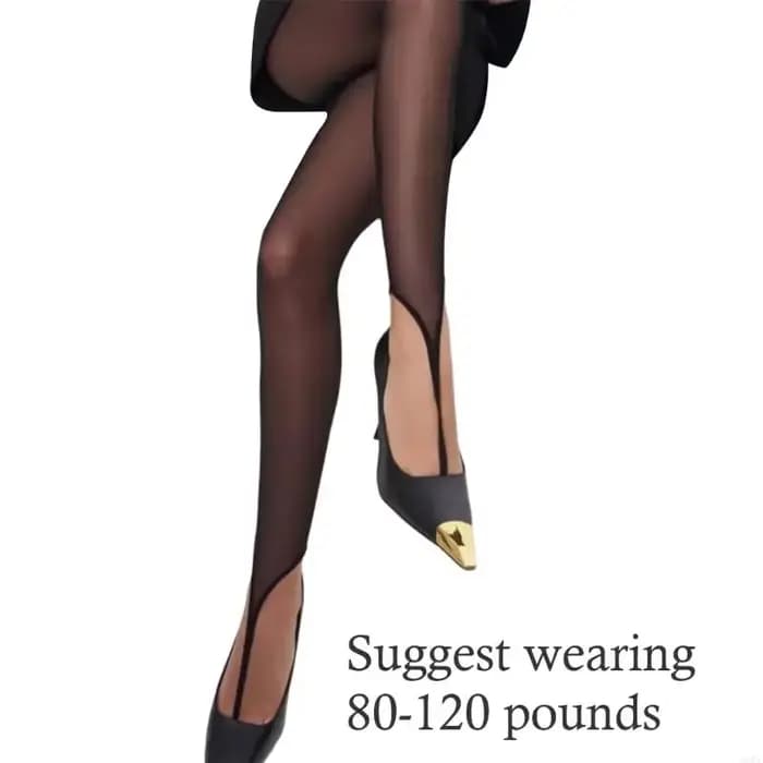 Collants sans pieds en Nylon haute durabilité avec boucle d'orteil