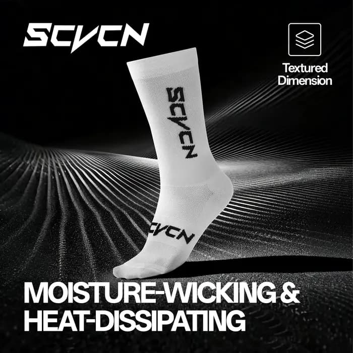 SCVCN nouvelles chaussettes de cyclisme de qualité supérieure marque professionnelle