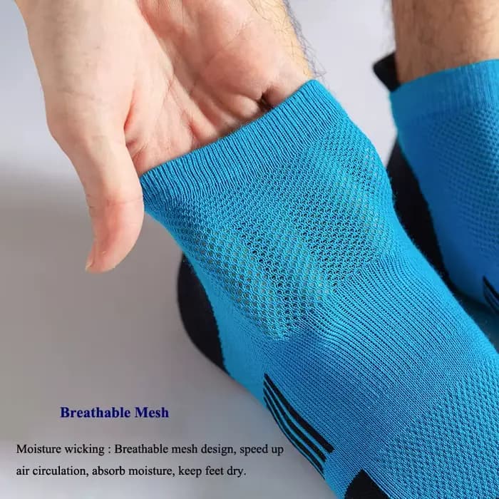 Chaussettes de sport d'été en coton fin pour hommes