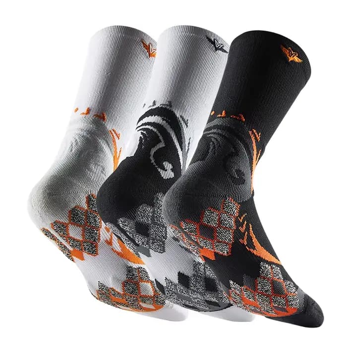2025 chaussettes de sport antidérapantes à fond de serviette