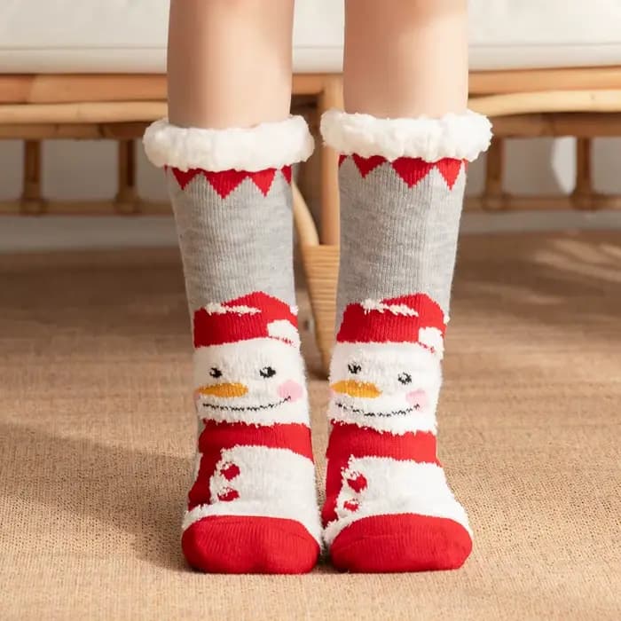 Chaussettes chaudes de noël et d'hiver pour femmes