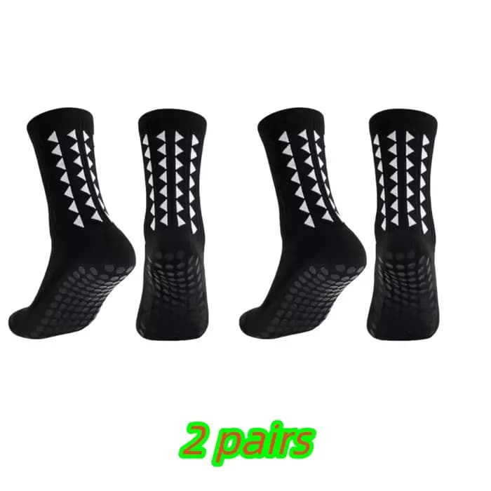 Chaussettes de sport antidérapantes professionnelles pour hommes et femmes