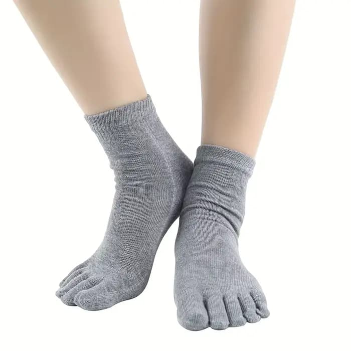 5 paires de chaussettes à cinq doigts pour hommes