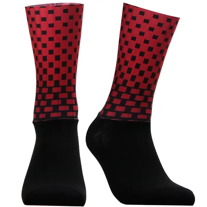 Compressionprint qualité marque professionnelle Sport Pro chaussettes de cyclisme
