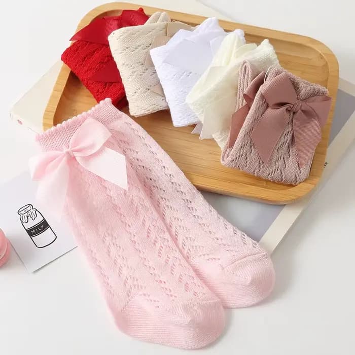 Chaussettes d'été pour bébés filles de 0 à 12 mois