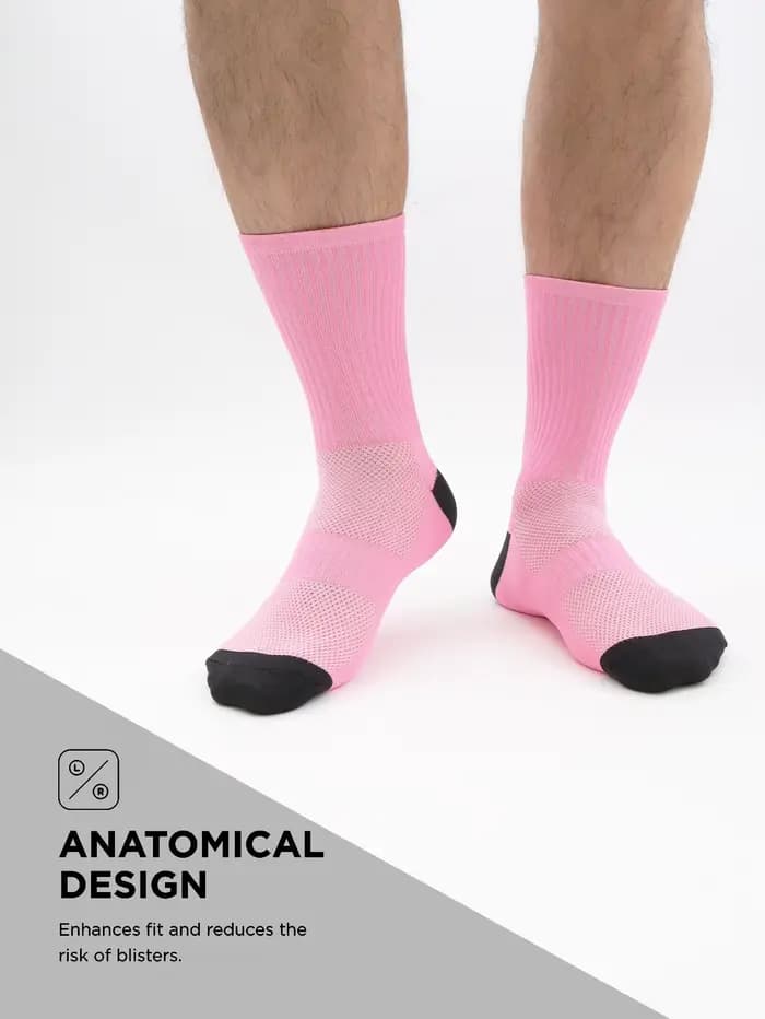 1 paire de chaussettes de cyclisme à Compression