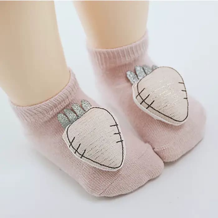 Chaussettes antidérapantes pour bébés filles et garçons