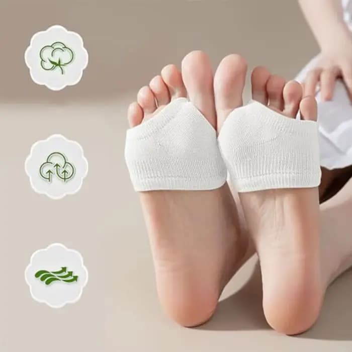 Lot de 2 paires : Chaussettes légères pour sandales / tongs – Unisexe