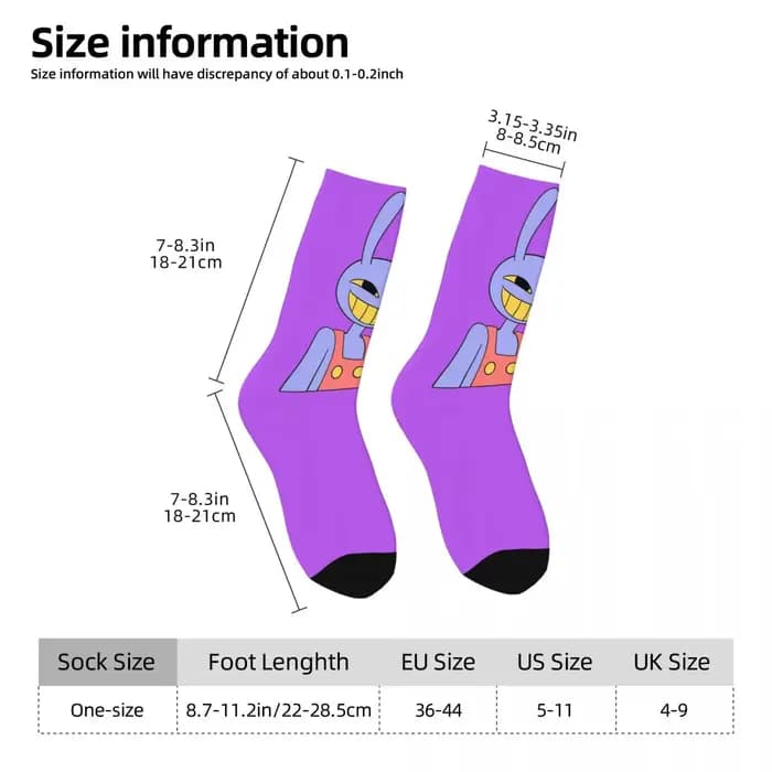 Jax-Chaussettes LYus numériques les objets