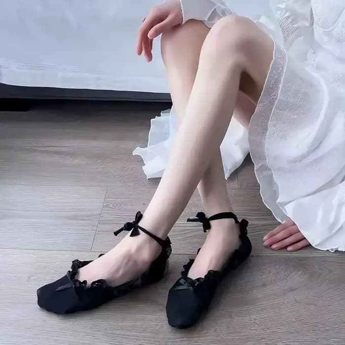 Chaussettes courtes en dentelle pour femmes et filles