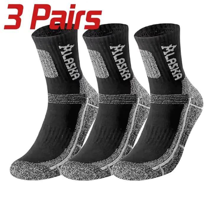 Chaussettes de sport thermiques pour hommes