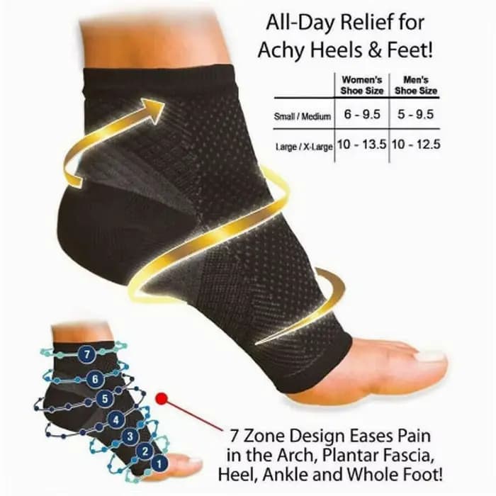 Chaussettes de compression pour neuropathie pour femmes et hommes