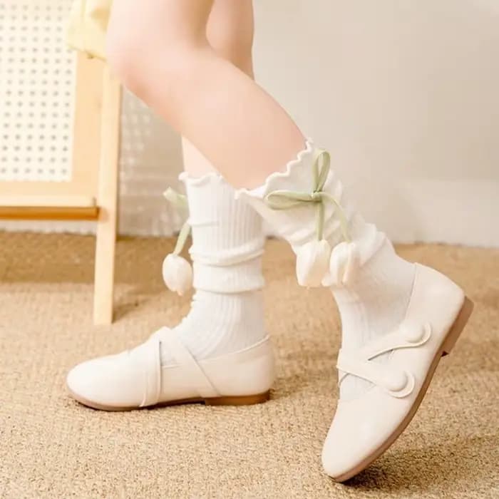 U13F – chaussettes d'automne élastiques à mi-mollet