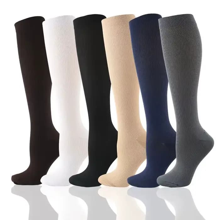 1 paire de chaussettes de compression pour varices