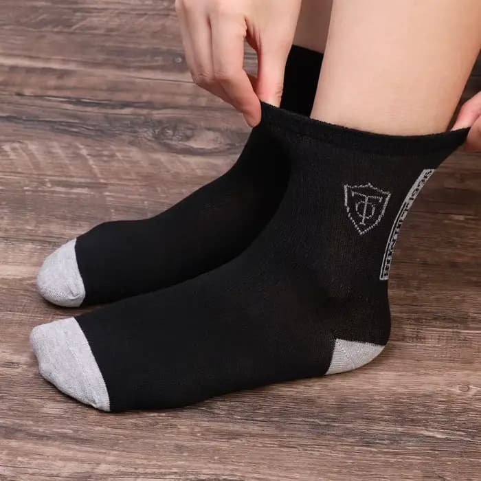 5/10 paires de chaussettes de basket-ball respirantes pour hommes pour le printemps et l'automne