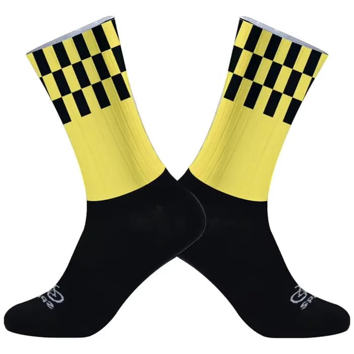 Les chaussettes de cyclisme de sport confortables