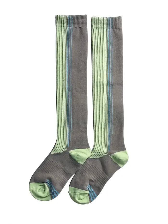 Chaussettes de Compression fines mi-mollet pour femmes