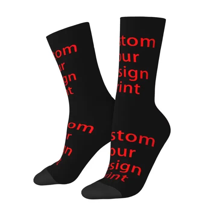 Chaussettes habillées personnalisées pour hommes