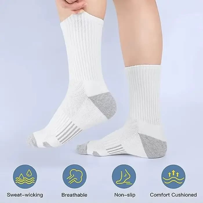3 paires de chaussettes de gymnastique en plein air pour hommes