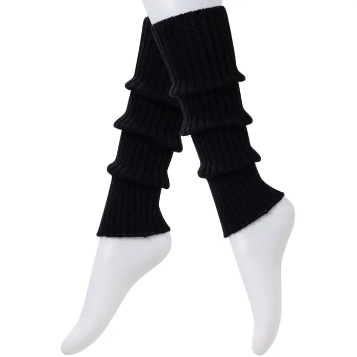 Jambières chaussettes pour femmes 80s mignon Kawaii gros hiver tricot coton