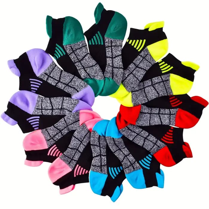 Chaussettes de dehors pour Femme, 6 Paires, Été, Automne, Hiver