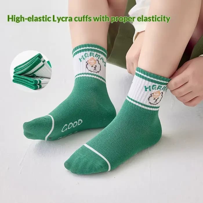 5 paires de chaussettes en coton pour enfants