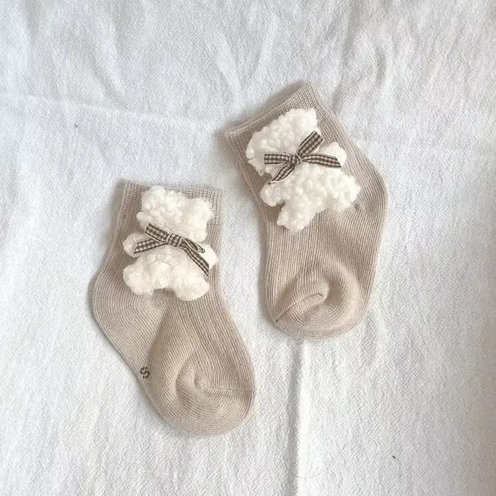 Chaussettes Courtes en Coton Doux et Respirant pour Nouveau-né Garçon et Fille