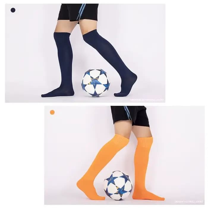 Football Football chaussettes sport enfants hommes femmes couleur unie bas cyclisme genou sport basket-ball enfants adultes longue chaussette de Football