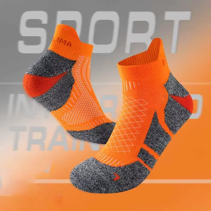 2025 chaussettes de course Marathon professionnelles hommes femmes sport Fitness épaissi rembourré Tube court coupe