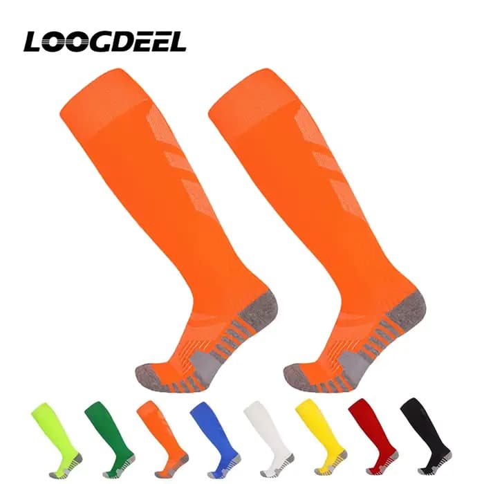 Loogdeel 1 paire de chaussettes de sport respirantes à compression pour garçons et filles