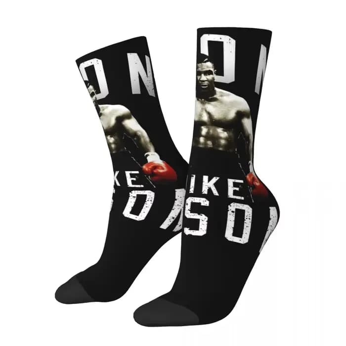 Chaussettes de boxe rétro Mike Tyson pour hommes et femmes