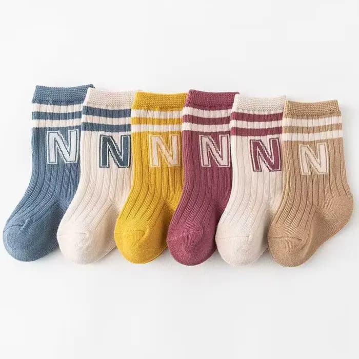 Chaussettes de sport en coton pour garçons et filles