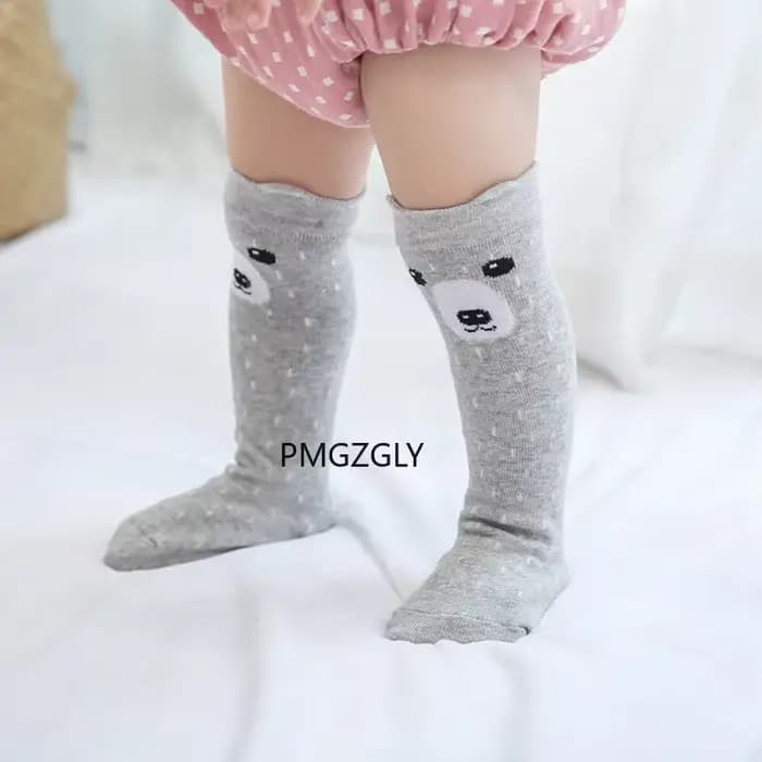 Chaussettes unisexes en coton doux pour enfants