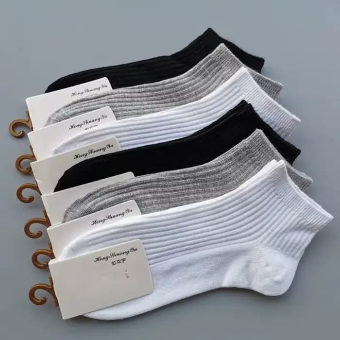 Unisexe hommes femmes chaussettes coton cheville