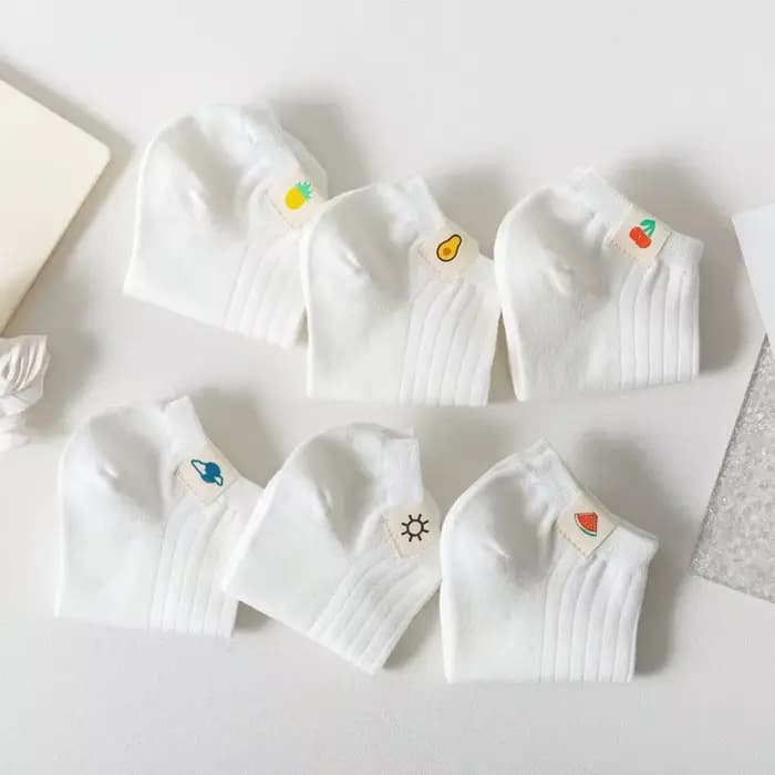 Chaussettes blanches décontractées pour femmes
