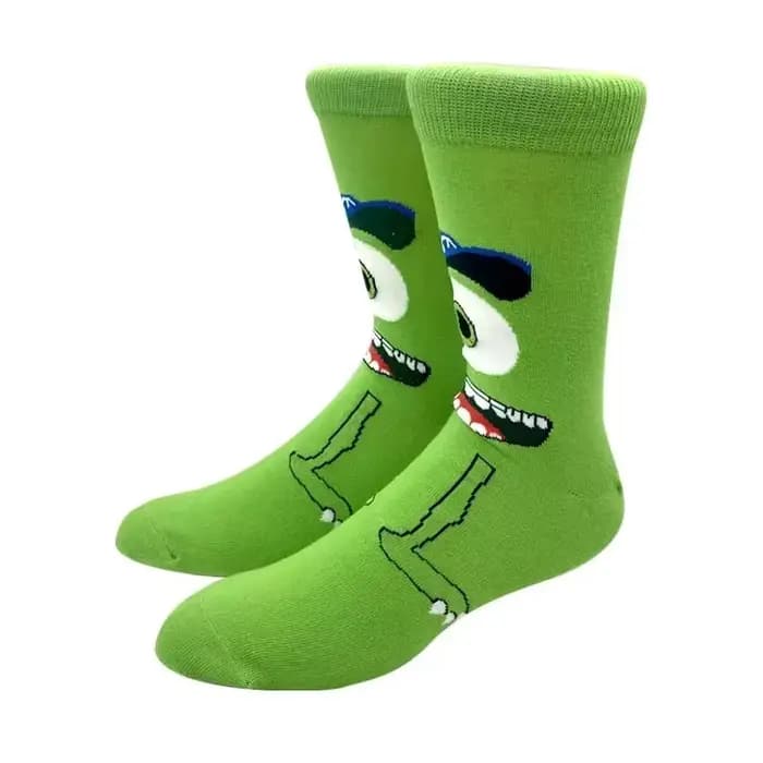 5 paires de chaussettes pour hommes et femmes, amusantes, originales, à thème animation, cosplay, hip hop, longues, tendance, cadeau de Noël original et bizarre