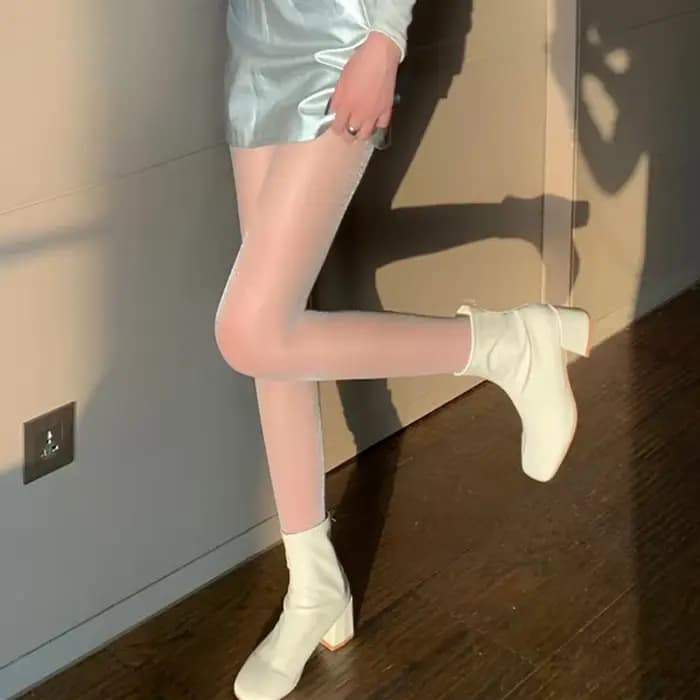 Collants d'été brillants à paillettes pour femmes