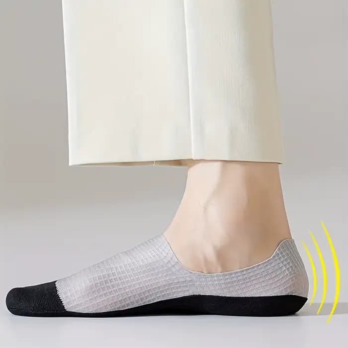 3 paires de chaussettes invisibles pour hommes