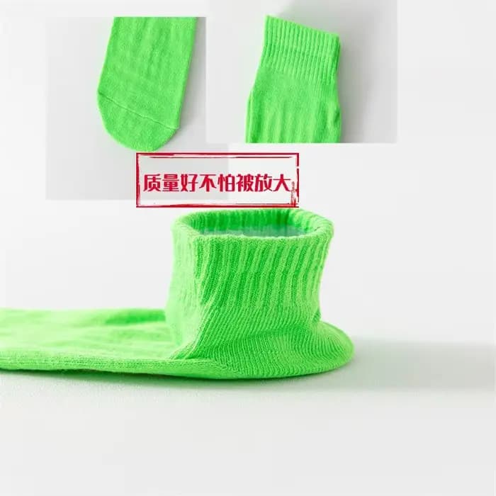 5 paires de chaussettes de trampoline pour enfants, chaussettes de yoga d'intérieur pour l'éducation préscolaire, chaussettes antidérapantes, chaussettes de sol pour la maison